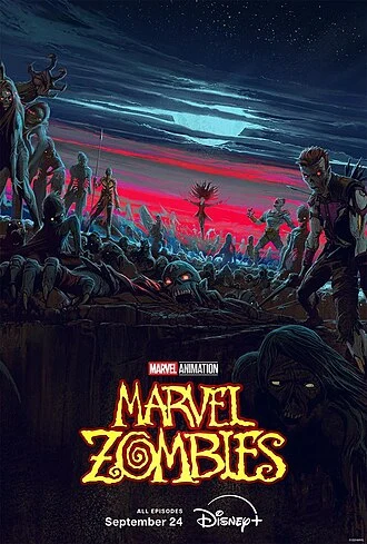 Сериал Зомби Marvel Постер 1,2,3 сезон
